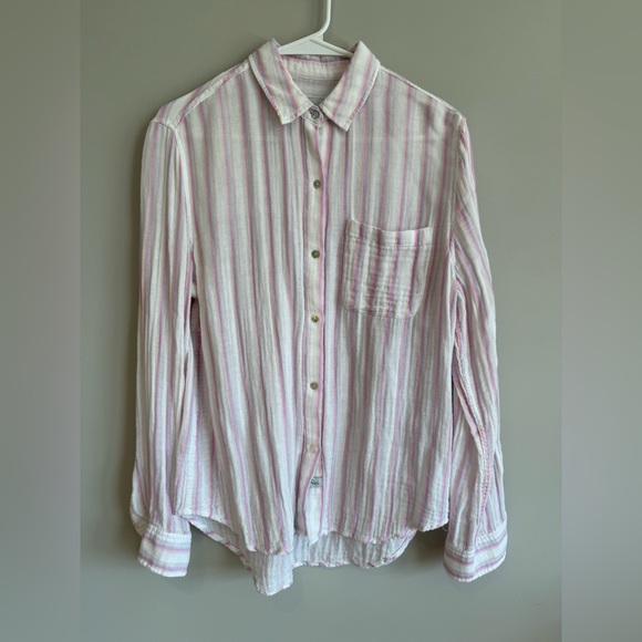 Rails Ellis Gem Stripe Button Up - Picture 5 of 11